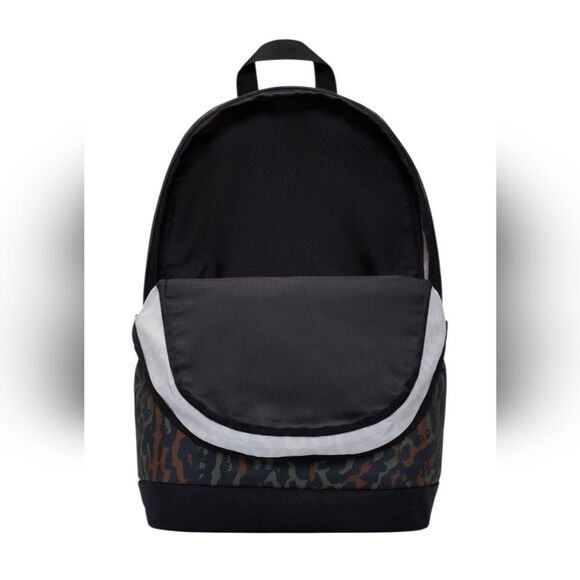 Nike Black Green and Brown Camo Backpack Sleek Urban Design - Picture 7 of 8